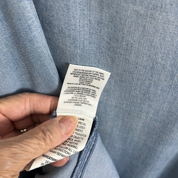 Denim Maxi Sundress by Reitmans Size 2X - Picture 10 of 13